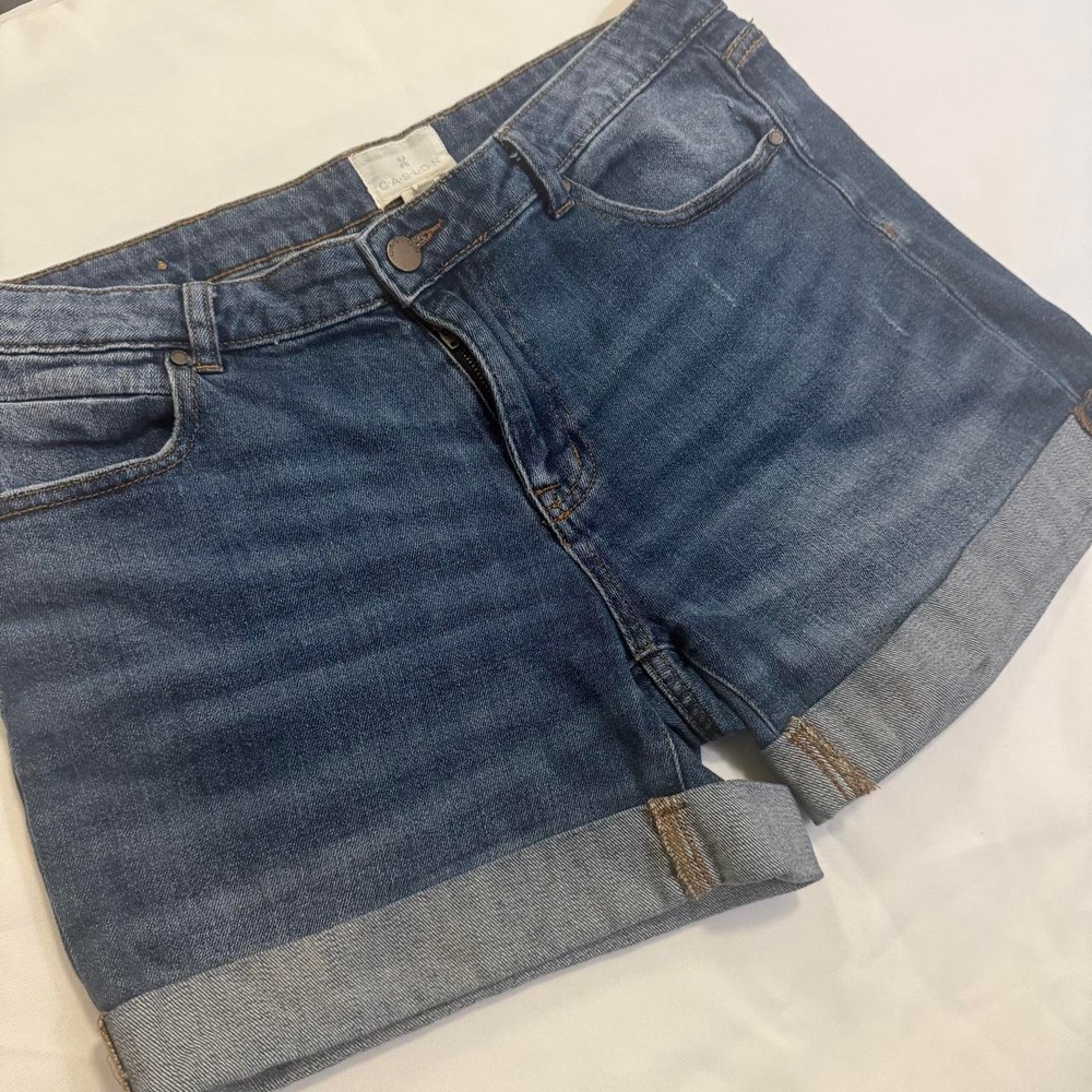 Caslon WOMEN 30 Denim Shorts Cuffed Boyfriend WEEKEND VERSATILE CASUAL EVERYDAY